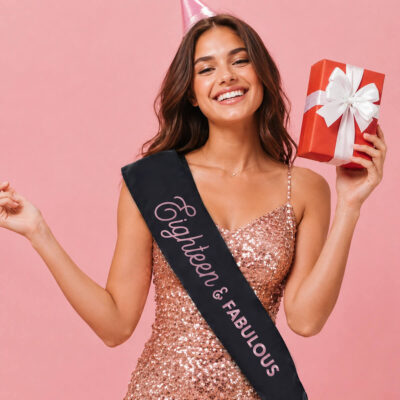 18 & Fabulous Custom Sash