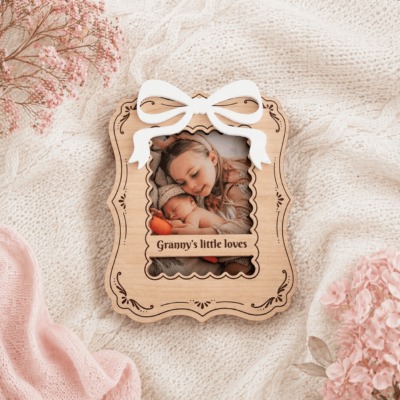 Custom Mom/Granny Fridge Magnet Frame