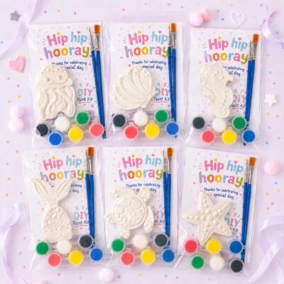 Sea Themed Party Favour DIY Paint Kits - Set of 6