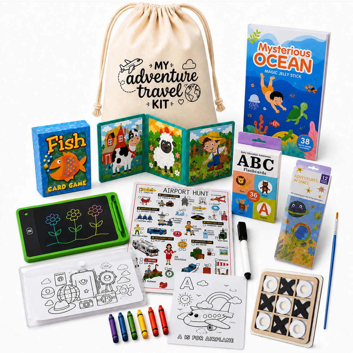 Kids Travel Activity Busy Bag Pack Kids Travel Activity Busy Bag Pack