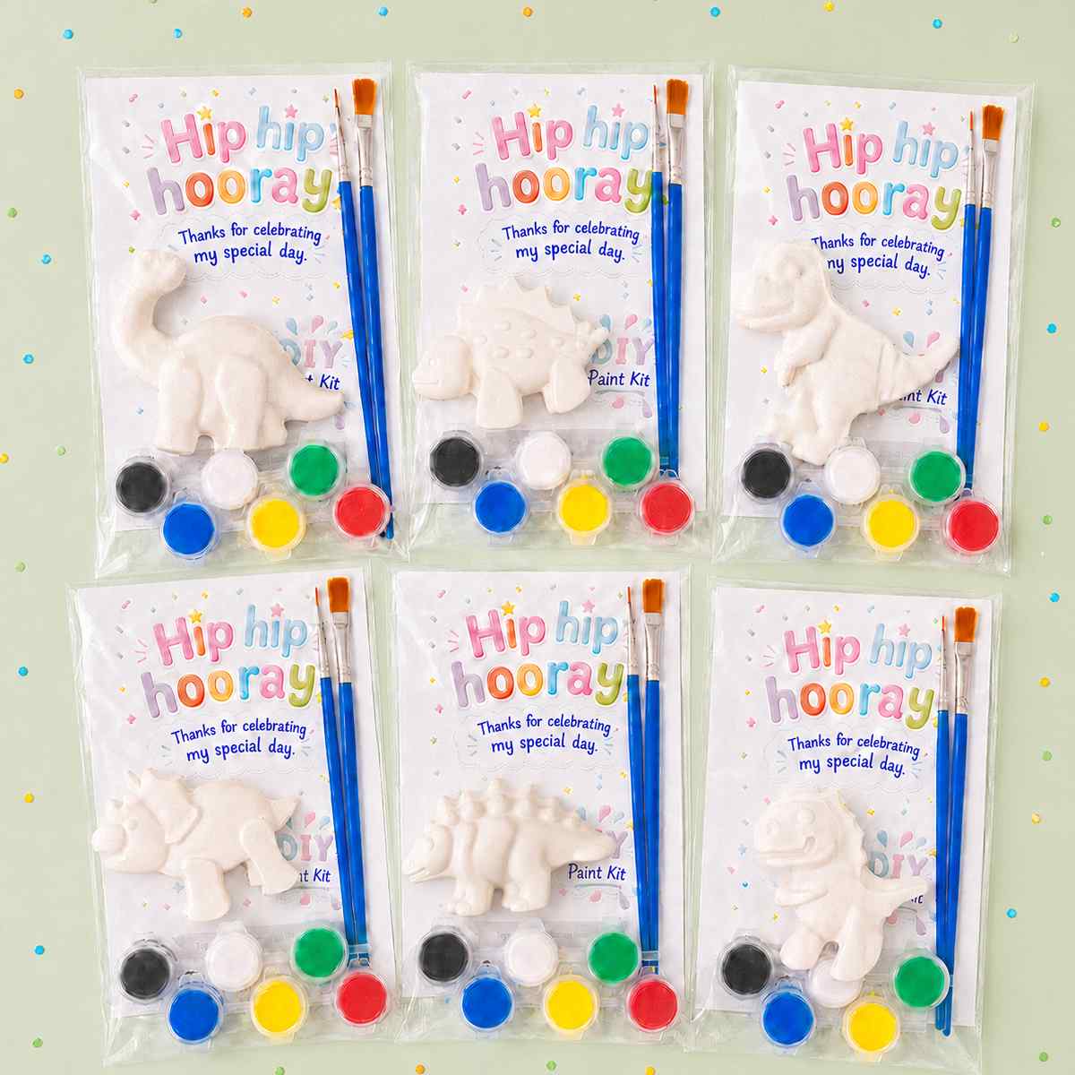 Dinosaur Party Favour Plaster Paint Kits Dinosaur Party Favour Plaster Paint Kits