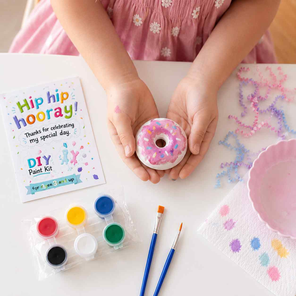 Donut Party Favour Plaster Paint Kits Donut Party Favour Plaster Paint Kits