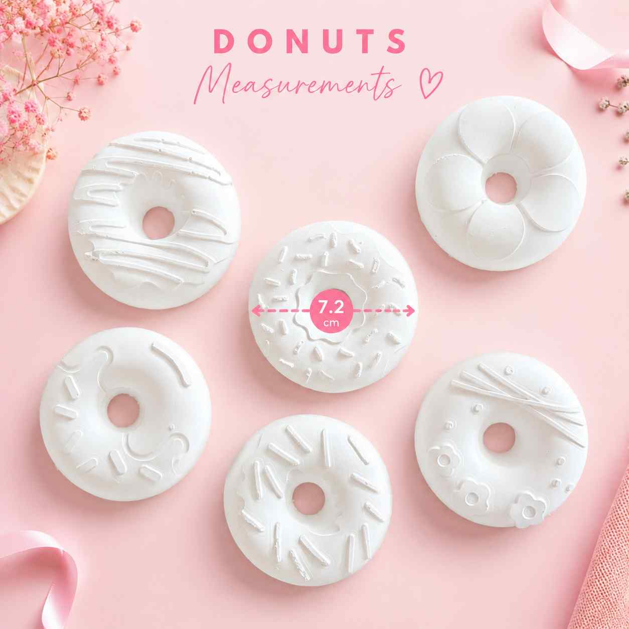 Donut Party Favour Plaster Paint Kits Donut Party Favour Plaster Paint Kits