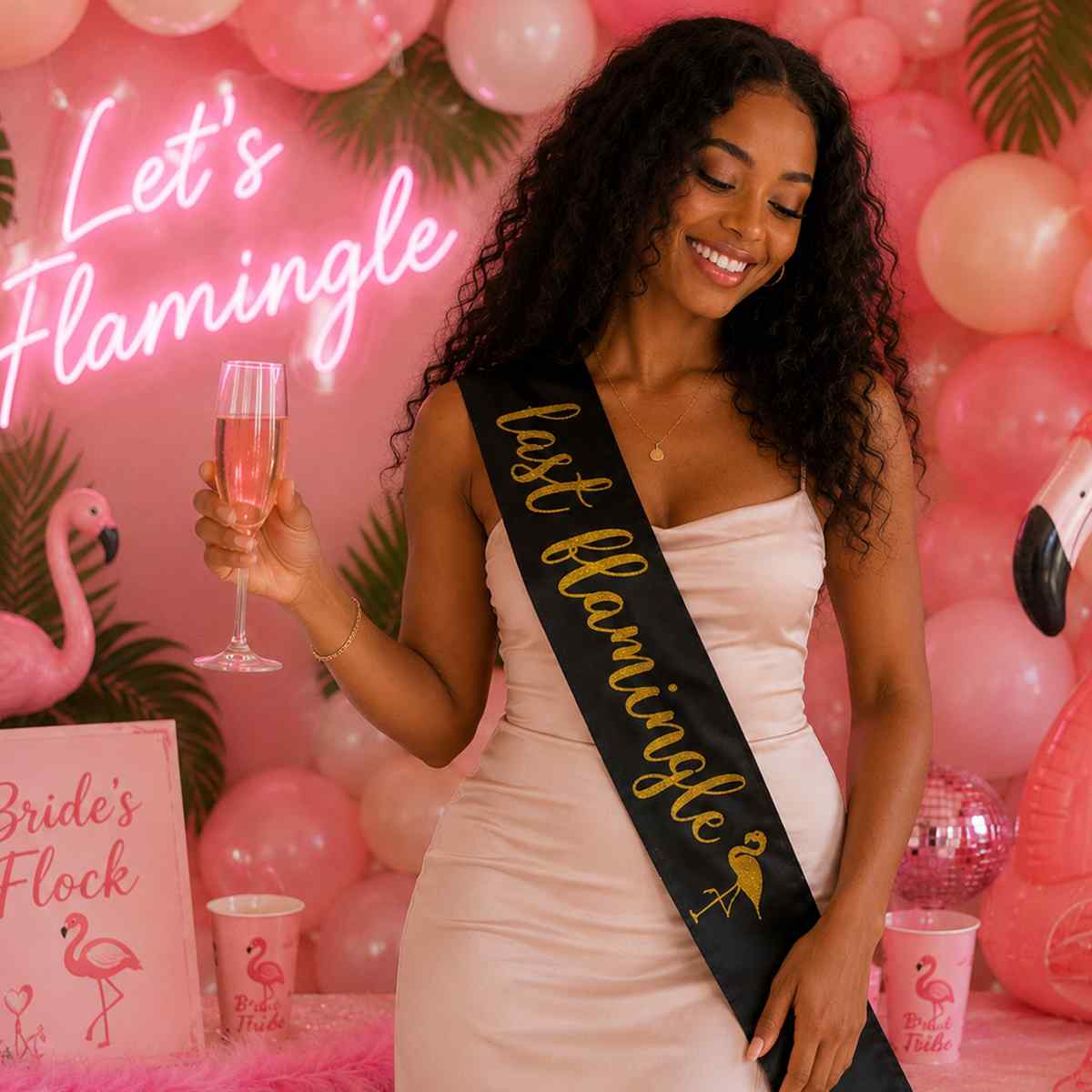 Last Flamingle Sash