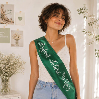Custom future wifey sash