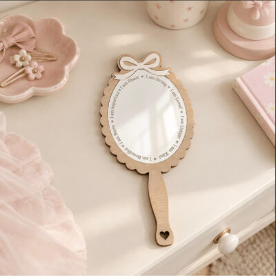 Affirmation Handheld Mirror