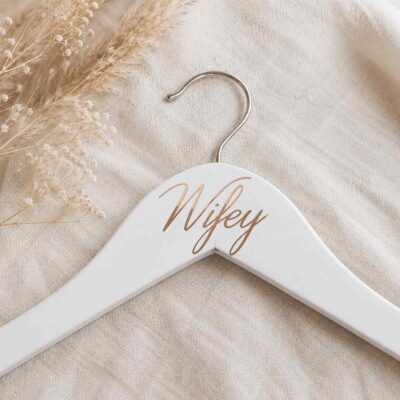 Wifey wedding hanger